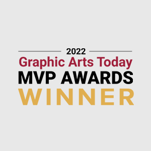 2022 Graphic Arts Today MVP Awards Winner